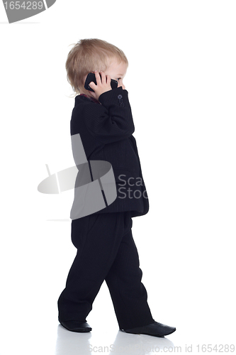 Image of Little businessman