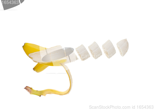 Image of Sliced banana