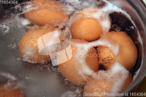 Image of Boiling eggs