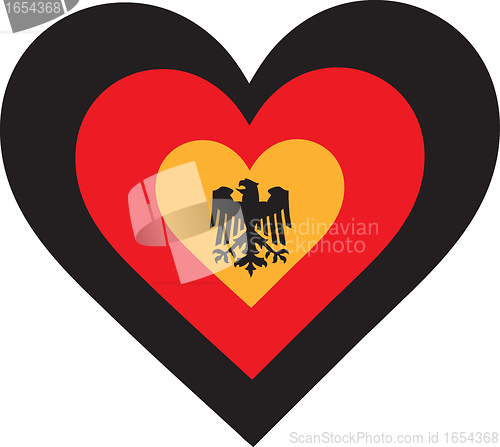 Image of Germany Heart