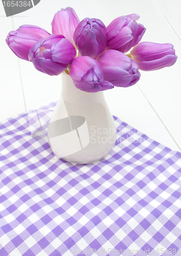 Image of Violet Tulips