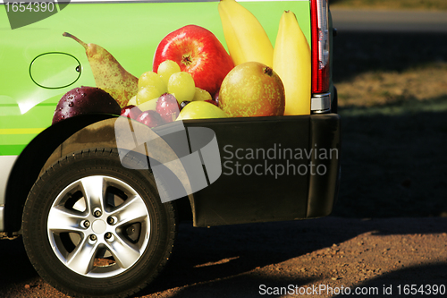 Image of Fruity car