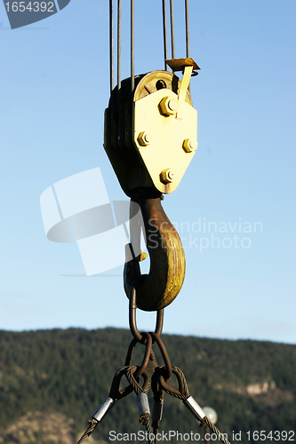 Image of Boat crane