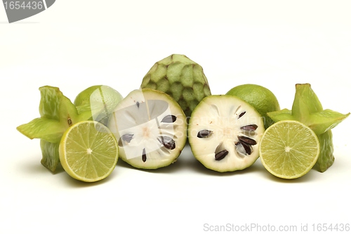 Image of exotic fruits