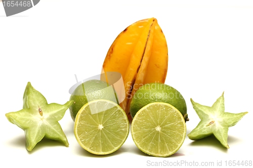Image of exotic fruits