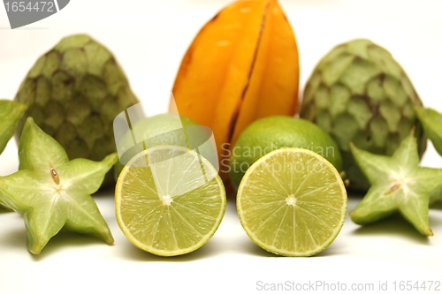 Image of exotic fruits