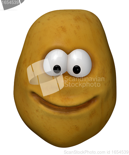 Image of potato face