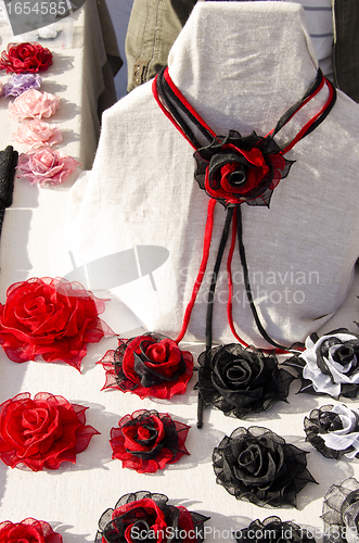 Image of Special jewelry for women rose flowers market fair 