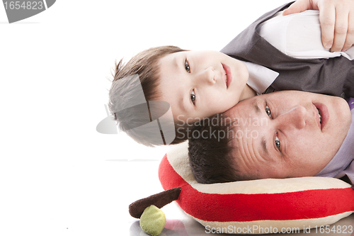 Image of Father and son