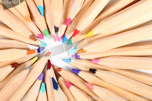 Image of color crayons
