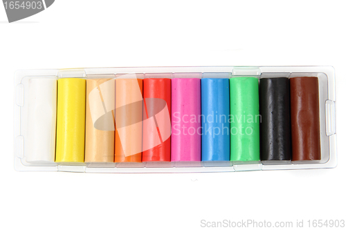 Image of color plasticine 