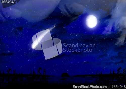 Image of night sky