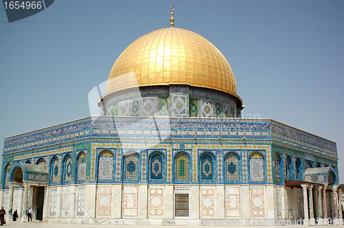 Image of dome of the Rock in Jerusalem