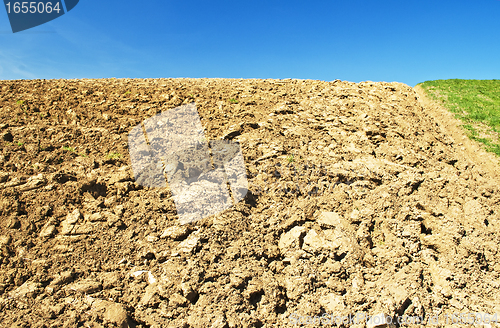 Image of acre with blue sky