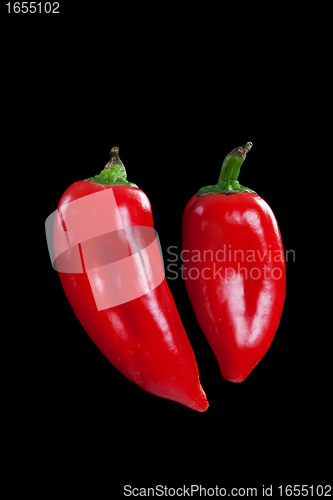 Image of Hot pepper heart