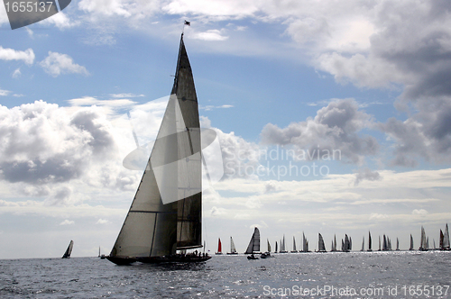 Image of sailing competition