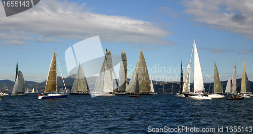 Image of sailing competition