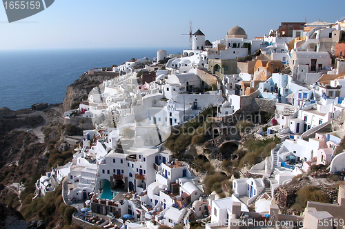 Image of White Santorini houses