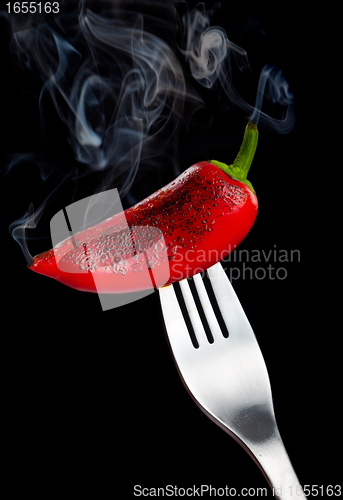 Image of Smoking pepper