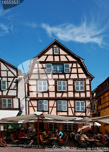 Image of Street restaurant in Colmar