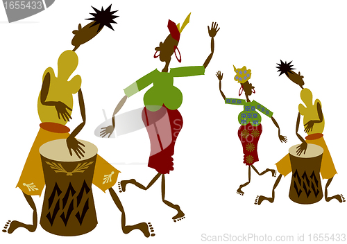 Image of African musicians