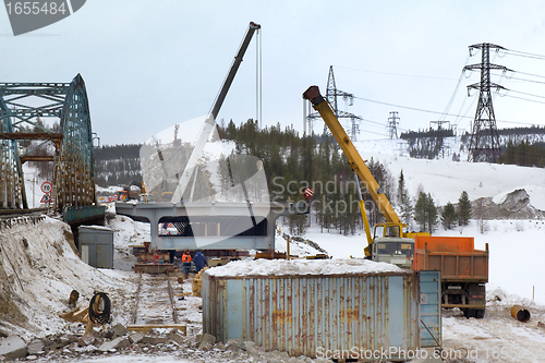 Image of Construction of new bridge