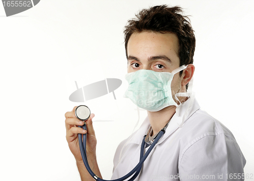 Image of Doctor with stethoscope