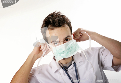 Image of Doctor with stethoscope