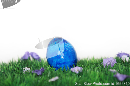 Image of blue Easter Egg