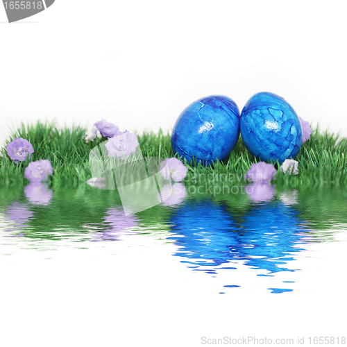 Image of Blue Easter decoration