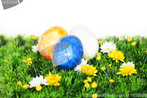 Image of painted Easter eggs