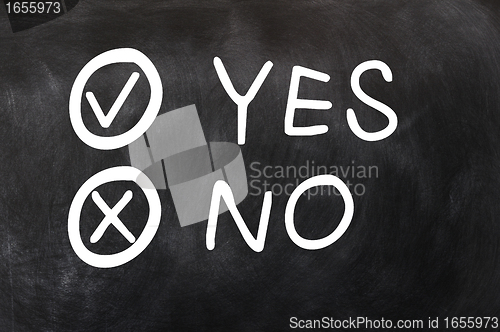 Image of Yes and No