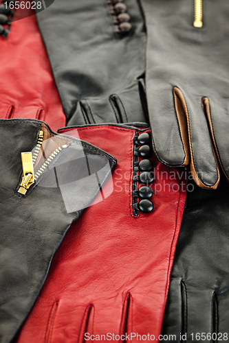 Image of Leather gloves