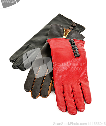 Image of Leather gloves