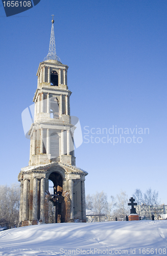 Image of Venev. Belltower of church