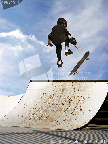 Image of Girl skateboarding