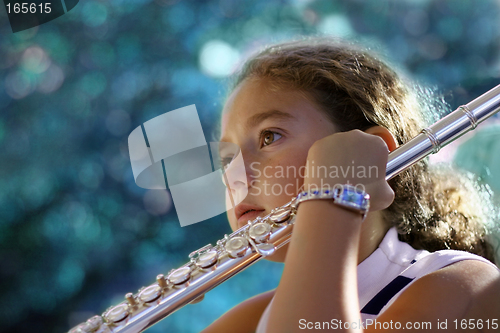 Image of Girl with a flute
