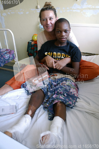 Image of injured child