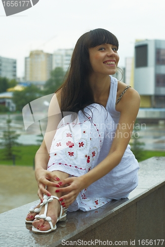 Image of Smiling woman