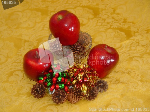 Image of Apples and Pinecones