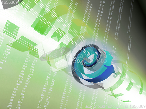 Image of arrow business background 