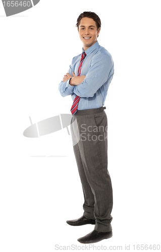 Image of Portrait of a successful mature businessman
