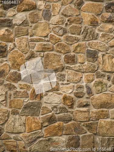 Image of Masonry rock wall