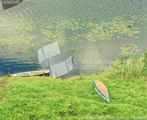 Image of Boats at the seaside