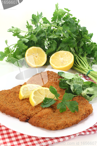 Image of roasted Wiener Schnitzel