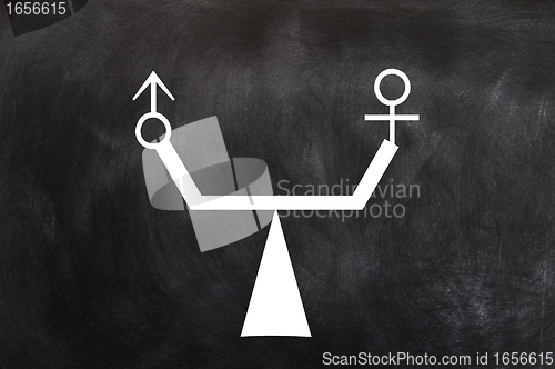 Image of Balance of male and female