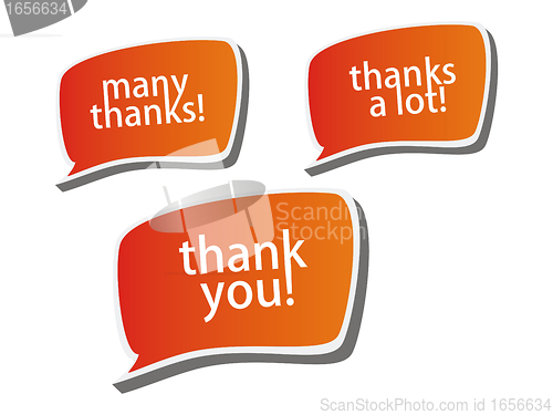 Image of Thank you - grateful color bubbles design 