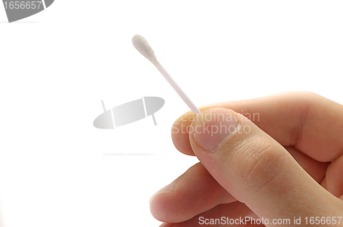 Image of Cotton Stick in hand