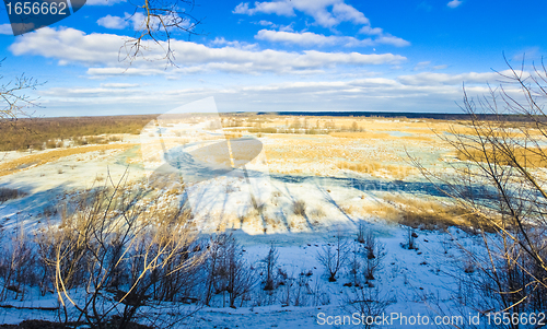 Image of Beautiful winter landscape 