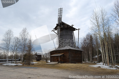 Image of Wooden Windmill